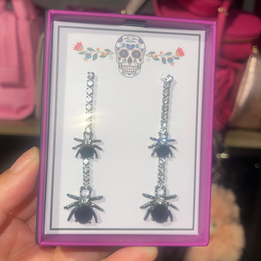 Spider earrings 🕷️🕸️🎚️
